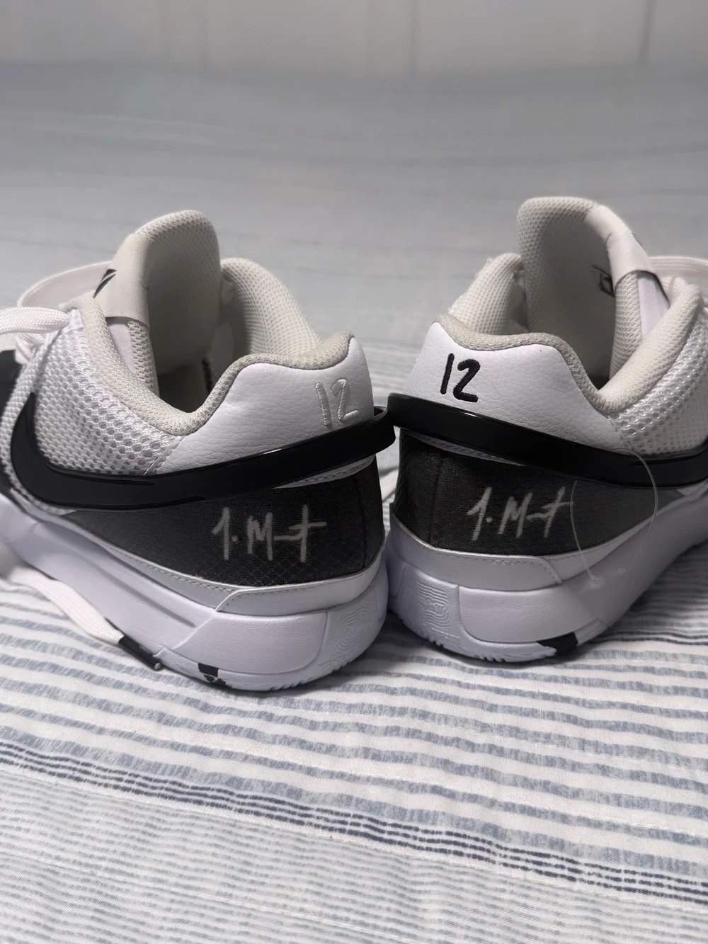 Nike JA 1 Men - White/Black-white **NEW**